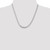 Image of Sterling Silver 4.5mm Flat Anchor Chain QAN120-20