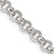 Image of Sterling Silver 6.5mm Hollow Rolo Chain QFC107-20