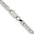 Image of Sterling Silver 3.75mm Flat Anchor Chain QAN100-24