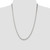 Image of Sterling Silver 3.75mm Flat Anchor Chain QAN100-24
