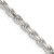 Image of Sterling Silver 3.5mm Diamond-cut Rope Chain QDC080-16