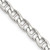Image of Sterling Silver 5.7mm Flat Cuban Anchor Chain QFAN150-18
