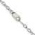 Image of Sterling Silver 3mm Fancy Patterned Rolo Chain QFC56-24