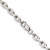 Image of Sterling Silver 5.4mm Beveled Oval Cable Chain QCA170-24