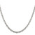 Image of Sterling Silver 3.95mm Beveled Oval Cable Chain QCA120-24