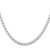 Image of Sterling Silver 4.3mm Open Elongated Link Chain QLL120-18