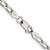 Image of Sterling Silver 4.3mm Open Elongated Link Chain QLL120-18