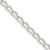 Image of Sterling Silver 4.3mm Open Elongated Link Chain QLL120-18