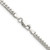 Image of Sterling Silver Polished 3.4mm Domed Curb Chain QDB100-24