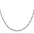 Image of Sterling Silver Rhodium-plated 4mm Figaro Chain QFG100R-20