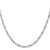 Image of Sterling Silver Rhodium-plated 2.85mm Figaro Chain QFG080R-26