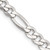 Image of Sterling Silver 5.5mm Lightweight Flat Figaro Chain QMB150-18