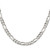 Image of Sterling Silver 5.5mm Lightweight Flat Figaro Chain QMB150-24