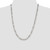 Image of Sterling Silver 5.5mm Lightweight Flat Figaro Chain QMB150-24