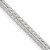 Image of Sterling Silver 2.5mm Diamond-cut Round Franco Chain QFR250-20