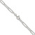 Image of Sterling Silver Polished 4.5mm Elongated Cable Chain QPCL120-18 Image of Sterling Silver Polished 4.5mm Elongated Cable Chain QPCL120-18