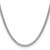 Image of Sterling Silver Rhodium-plated 3.25mm Domed Curb Chain QRC100R-22