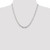Image of Sterling Silver 5.5mm Diamond-cut Long Link Cable Chain QAR150-20 Image of Sterling Silver 5.5mm Diamond-cut Long Link Cable Chain QAR150-20