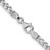 Image of Sterling Silver Rhodium-plated Polished 3.5mm Curb Chain QFC151R-24