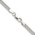 Image of Sterling Silver Polished 3.9mm Double Diamond-cut Curb Chain QDD080-20