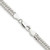 Image of Sterling Silver Polished 4.8mm Double Diamond-cut Curb Chain QDD100-16