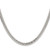 Image of Sterling Silver Polished 4.8mm Double Diamond-cut Curb Chain QDD100-18