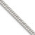 Image of Sterling Silver Polished 4.8mm Double Diamond-cut Curb Chain QDD100-18