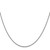 Sterling Silver Ruthenium-plated .75mm Twisted Tight Wheat Chain QFC199-18