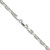 Image of Sterling Silver Polished and Diamond-cut 4.75mm Marine Link Chain QMA120-16