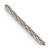 Sterling Silver 2.5mm Diamond-cut Spiga Chain
