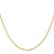 Image of 10k Yellow Gold 1 mm Singapore Chain 5056-18