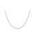 Image of 10K White Gold 1.1mm Flat Cable Chain 5270-16