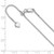 Image of Sterling Silver Adjustable 1.3mm Box Chain FC23-30