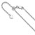 Image of Sterling Silver Adjustable 2mm Cable Chain FC31-30