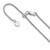 Image of Sterling Silver Adjustable 1.6mm Snake Chain FC19-30