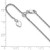 Image of Sterling Silver Adjustable 1.55mm Loose Rope Chain FC25-30