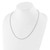 Image of Sterling Silver Adjustable 2mm Diamond-cut Rope Chain FC26-22 Image of Sterling Silver Adjustable 2mm Diamond-cut Rope Chain FC26-22