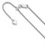 Image of Sterling Silver Adjustable 1.4mm Diamond-cut Rope Chain FC14-36