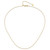 Image of 14K Yellow Gold Adjustable 1.1mm Diamond-cut Cable Chain
