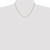 Image of 10k Yellow Gold 1mm Cable Chain 10PE53-18
