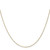 Image of 10k Yellow Gold .8mm Diamond-cut Cable with Spring Ring Clasp Chain 10PE41-16
