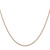 Image of 14K Rose Gold 18 inch .7mm Ropa with Spring Ring Clasp Chain