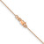 Image of 14K Rose Gold 16 inch .8mm Diamond-cut Cable with Lobster Clasp Chain