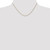 Image of 10k Yellow Gold .95mm Carded Cable Rope Chain 10K8RY-16