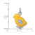Image of Sterling Silver Preciosa Crystal Enameled Yellow Baby Chick Charm