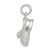 Sterling Silver Baby Shoe Charm