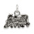 Sterling Silver Antiqued Train Charm