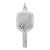 Image of Sterling Silver Enamel Pickleball Charm