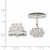 Image of Sterling Silver God BLESS YOU Cuff Links