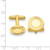 Image of Kelly Waters Gold-plated Round with Inside Ring Cuff Links Image of Kelly Waters Gold-plated Round with Inside Ring Cuff Links